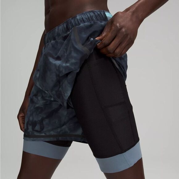 LULULEMON MEN SURGE SHORT
6" LINED BOLD LINES SPRAY - Picture 4 of 10